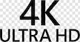 logo 4K UDH black